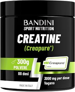 Bandini Creatina Creapure monoidrata in polvere